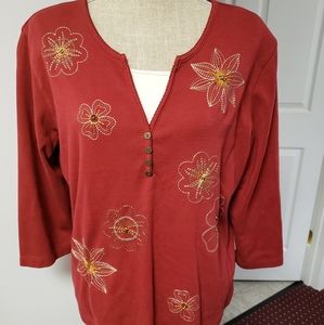 Alfred Dunner Large Top